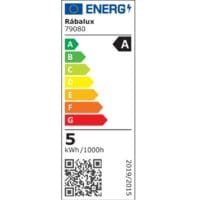 Bec SMD-LED 5W GU10 4000K Lumină Intensă 905LM, Clasa A de energie RABALUX