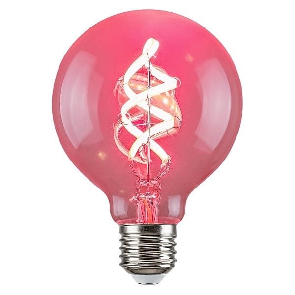 Bec Smart RGB Dimabil cu WIFI și filament LED E27 G95 4W 2700K (alb cald), 300Lm RABALUX