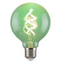 Bec Smart RGB Dimabil cu WIFI și filament LED E27 G95 4W 2700K (alb cald), 300Lm RABALUX