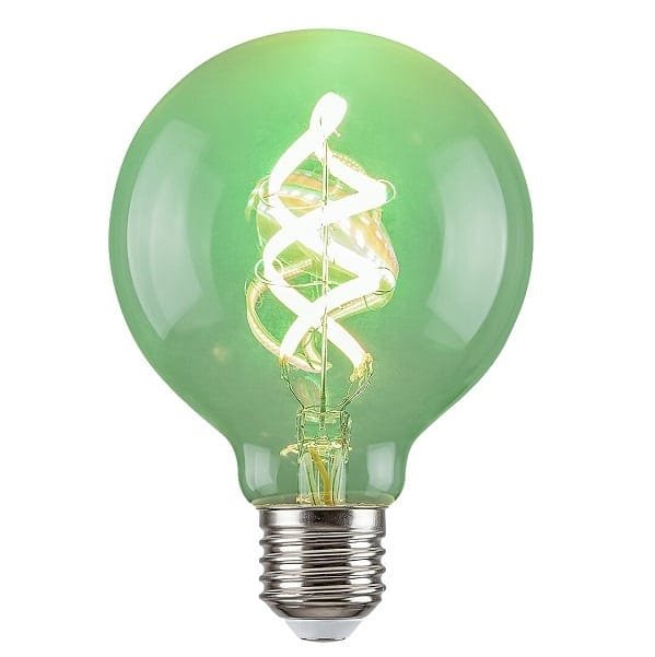 Bec Smart RGB Dimabil cu WIFI și filament LED E27 G95 4W 2700K (alb cald), 300Lm RABALUX