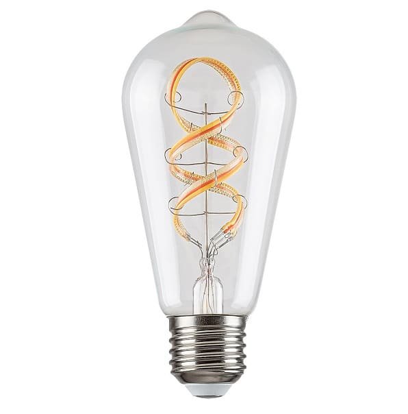 Bec Smart RGB Dimabil cu WIFI și filament LED E27 ST64 4W 2700K (alb cald), 300Lm RABALUX