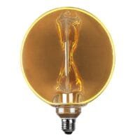 Bec cu efect de flacără, filament LED 4W E27 G188 1800K (galben-auriu profund) 320Lm RABALUX