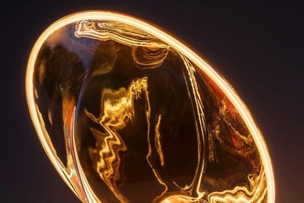 Bec cu efect de flacără, filament LED 4W E27 G188 1800K (galben-auriu profund) 320Lm RABALUX