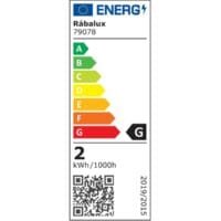 Bec decorativ E27 cu filament LED 3W T30 1800K (galben-auriu profund) 120Lm RABALUX