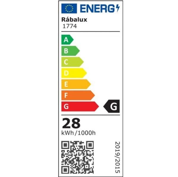 Bec eco-halogen 28W G9 2700K 370lm Dimabil RABALUX