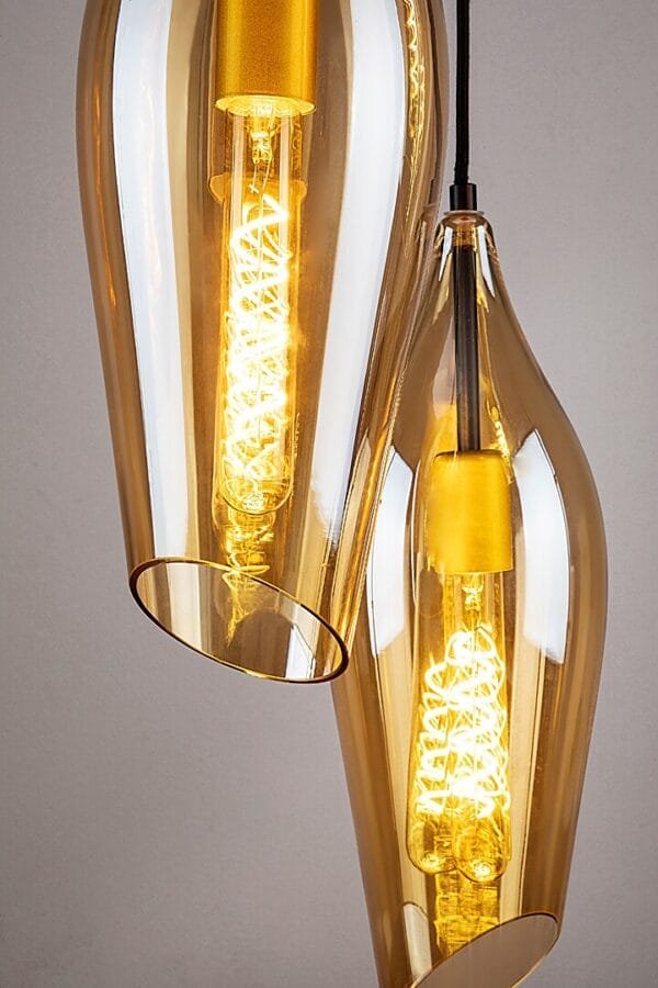 Bec filament LED 5W E27 T30 3000K (alb cald) 300Lm RABALUX Culoare Chihlimbar