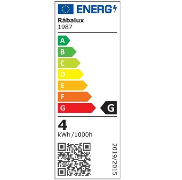 Bec inteligent RGB Dimabil cu WIFI cu filament LED E27 A60 4W 2700K (alb cald), 300Lm RABALUX