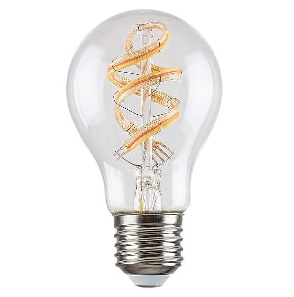 Bec inteligent RGB Dimabil cu WIFI cu filament LED E27 A60 4W 2700K (alb cald), 300Lm RABALUX