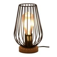 Bec vintage LED E27 ST65 cu filament 4W 2200K (galben auriu), 300Lm RABALUX