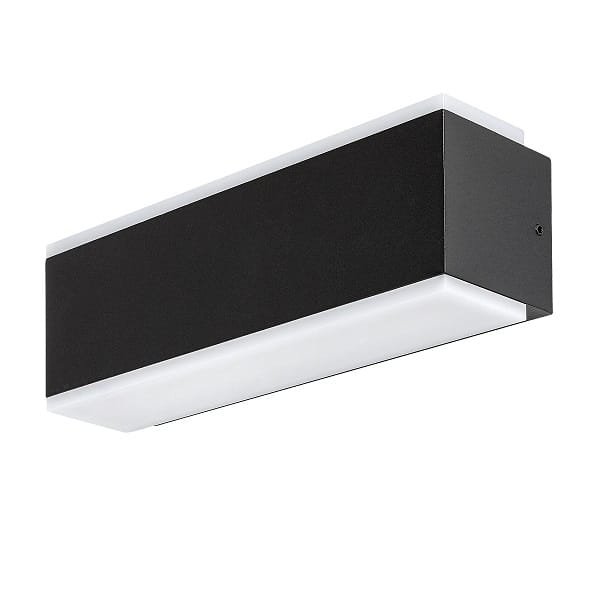 Lampă perete exterior LED 12W Rabalux Mataro Negru IP54 3000k