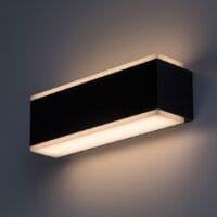 Lampă perete exterior LED 12W Rabalux Mataro Negru IP54 3000k