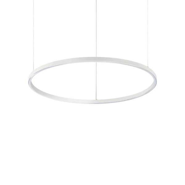 Lustră Led Dimabilă Cerc alb Ideal Lux Oracle Slim D70 3000K 40W 1