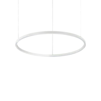 Lustră Led rotundă alba Ideal Lux Oracle Slim D70 4000K 37W