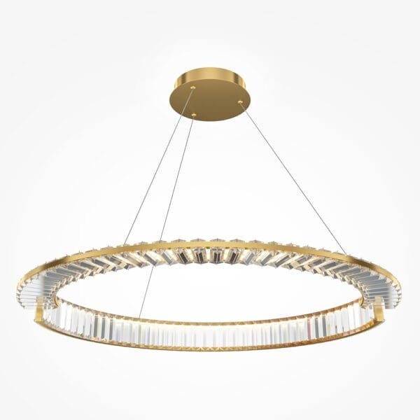 Lustră aurie din cristal Maytoni Krone 45W 3000K