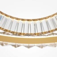 Lustră aurie din cristal Maytoni Krone 90W 4000K