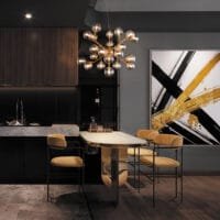 Lustră cu globuri Maytoni Dallas culoare - chilimbar G9x24 28W