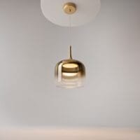 Pendul LED Maytoni Spirito 12W 3000K Auriu