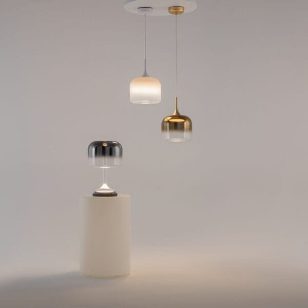 Pendul LED Maytoni Spirito 12W 3000K Auriu
