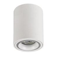 Spot aplicat alb cilindric Rabalux Kobald GU10 1X MAX 25W