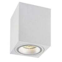Spot aplicat alb dreptunghiular Rabalux Kobald GU10 1X MAX 25W