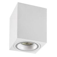 Spot aplicat alb dreptunghiular Rabalux Kobald GU10 1X MAX 25W