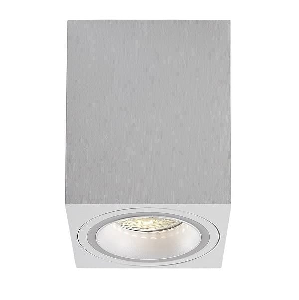 Spot aplicat alb dreptunghiular Rabalux Kobald GU10 1X MAX 25W