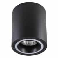 Spot aplicat negru mat cilindric dublu Rabalux Kobald GU10 1X MAX 25W