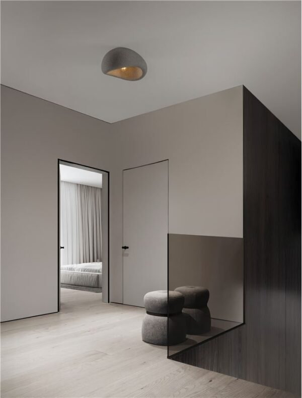 Plafonieră Aere D40 Nova Luce Gri E27 12W