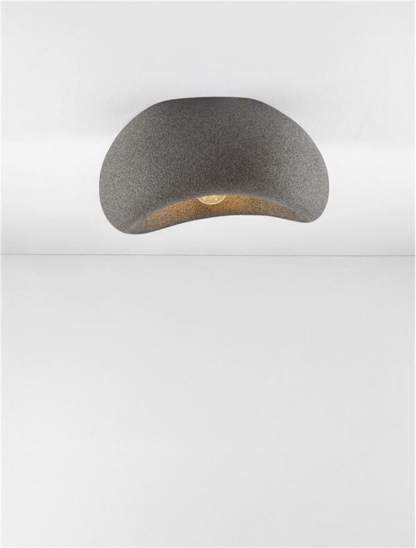 Plafonieră Aere D40 Nova Luce Gri E27 12W