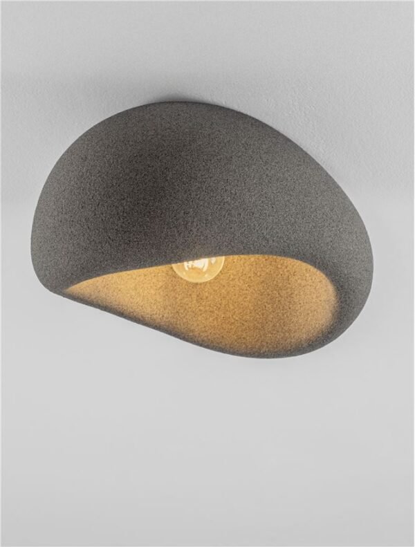 Plafonieră Aere D40 Nova Luce Gri E27 12W