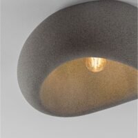 Plafonieră Aere D50 Nova Luce Gri E27 12W