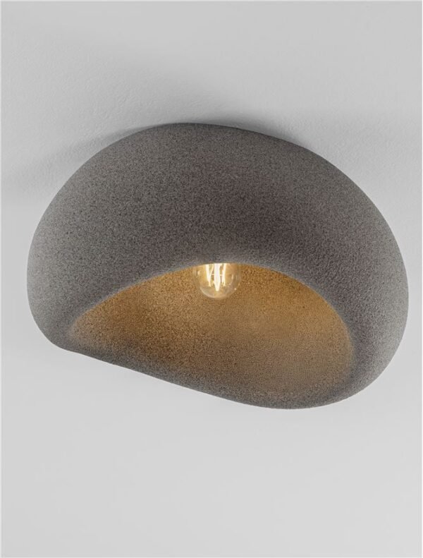 Plafonieră Aere D50 Nova Luce Gri E27 12W