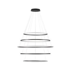 Lustră LED Nova Luce Maelo temperatură culoare reglabilă 2700-3000-4000K Dip Switch Dimabilă 167W D120