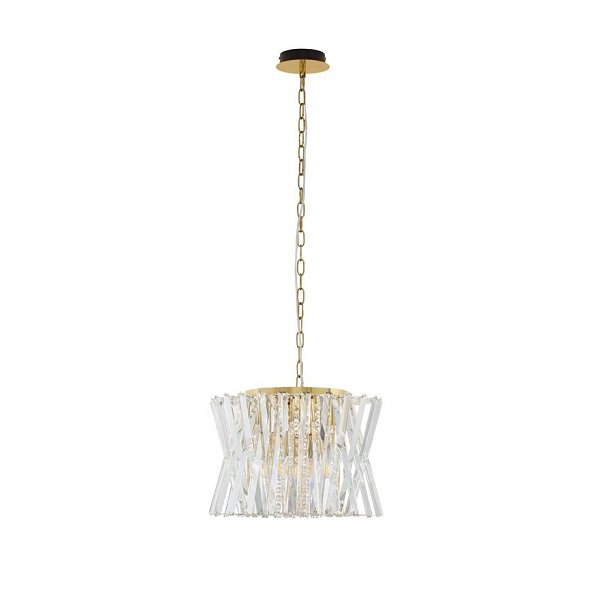 Lustră LED tip pendul Nova Luce Estrella E14 8x5W Alamă satinată