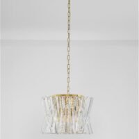 Lustră LED tip pendul Nova Luce Estrella E14 8x5W Alamă satinată