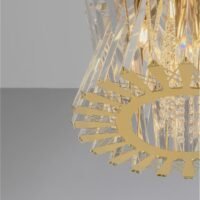 Lustră LED tip pendul Nova Luce Estrella E14 8x5W Alamă satinată