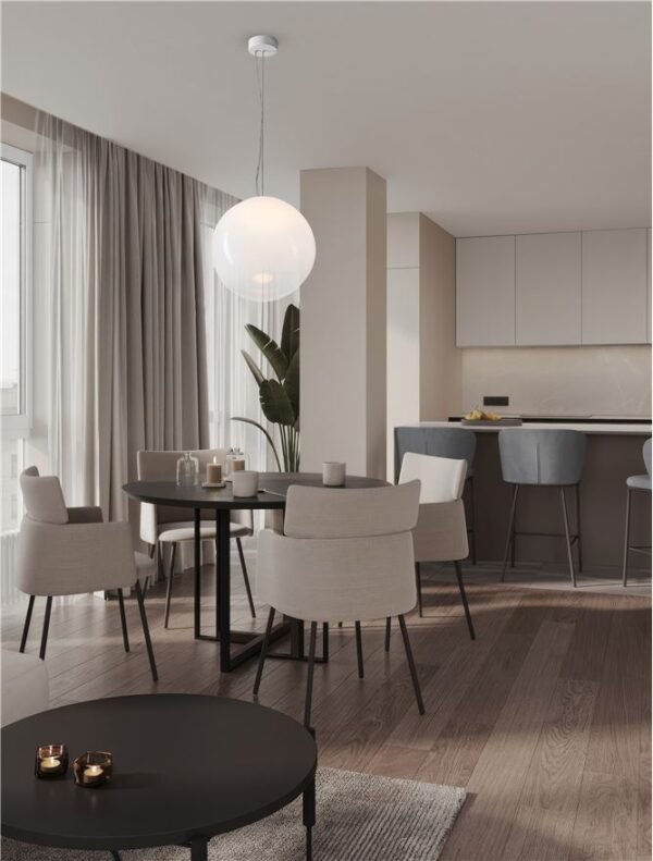 Pendul LED Dimabil Bolita Nova Luce D40 11W 3000k