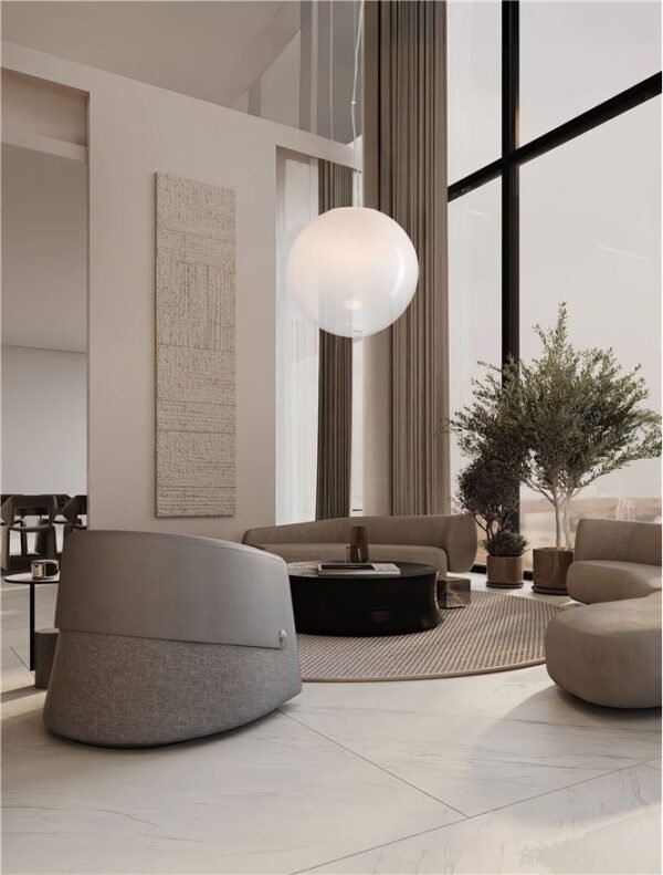 Pendul LED Dimabil Bolita Nova Luce D50 15W 3000K Pendul LED Dimabil Bolita Nova Luce D50 15W 3000K