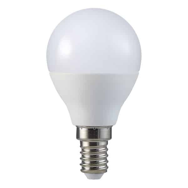 Bec Inteligent RGB, cu WIFI și Bluetooth controlabil prin aplicație mobilă, temperatură reglabilă 3000K-6500K LED E14 G45 5W 450Lm RABALUX
