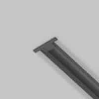 Capac pentru capăt de șină Maytoni Unity Negru