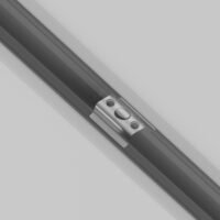 Clemă de prindere cu arc pentru șină încastrată Maytoni Unity Argintie