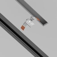 Clemă de prindere cu arc pentru șină încastrată Maytoni Unity Argintie