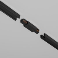 Conector I (drept) pentru șină aplicată Maytoni Unity Alb