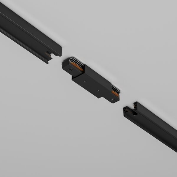 Conector I (drept) pentru șină aplicată Maytoni Unity Alb