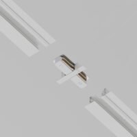 Conector I (drept) pentru șină încastrată Maytoni Unity Alb
