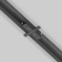 Conector I (drept) pentru șină încastrată Maytoni Unity Negru