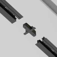 Conector I (drept) pentru șină încastrată Maytoni Unity Negru