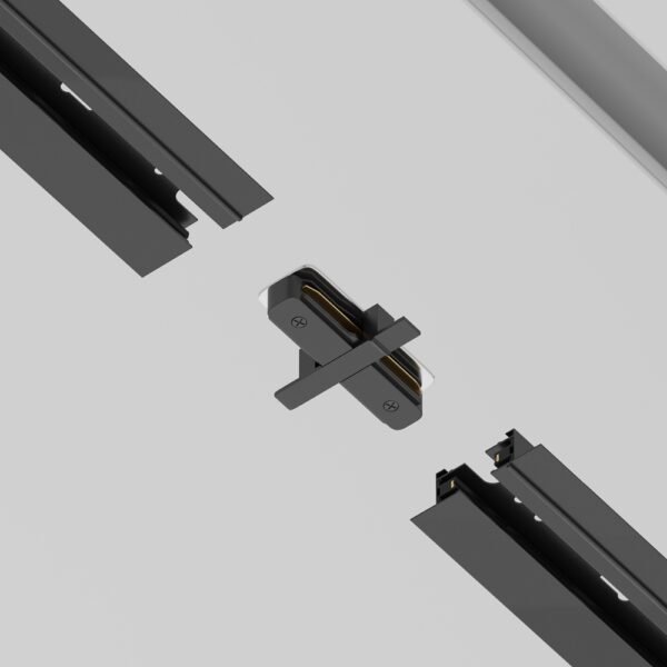 Conector I (drept) pentru șină încastrată Maytoni Unity Negru