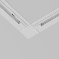 Conector L (colț) pentru șină încastrată Maytoni Unity Alb