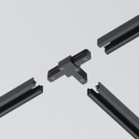 Conector T pentru șină aplicată Maytoni Unity Negru
